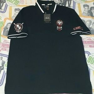 New AL Wissam Polo Golf Shirt Rap Hip Hop Vintage
